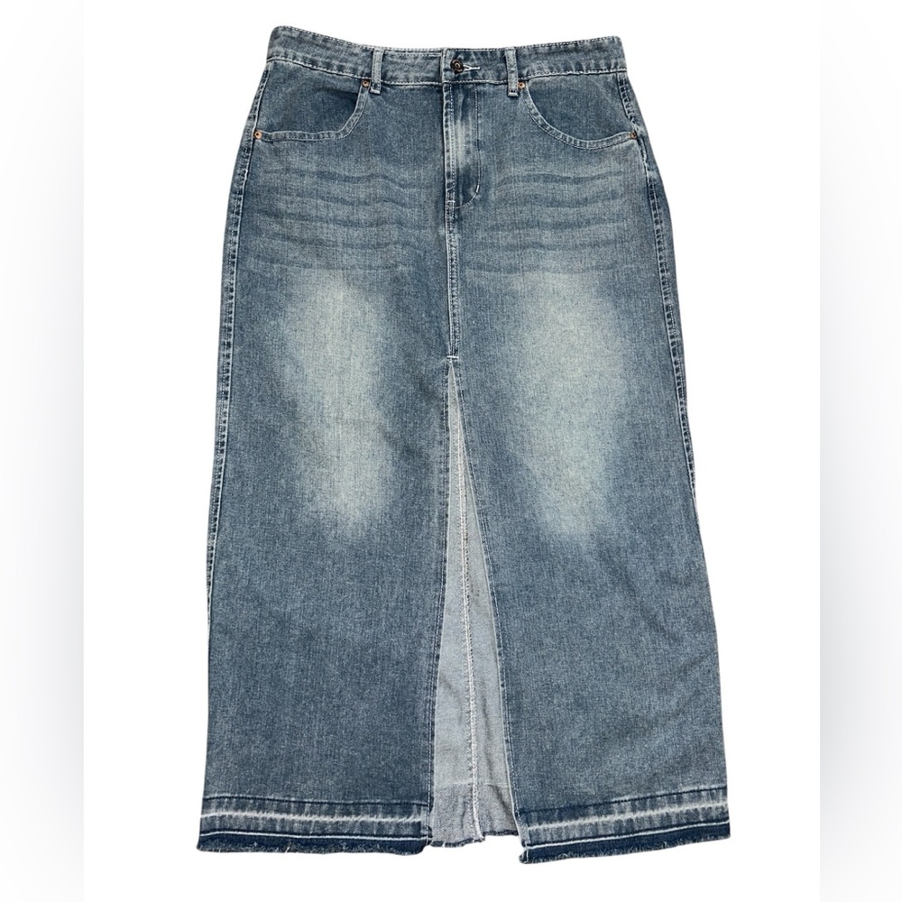 Happily Grey Denim Skirt | 11/29